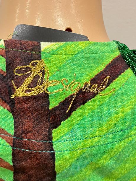 Dievčenské šaty krátky rukáv desigual (5-6 r.), desigual,116