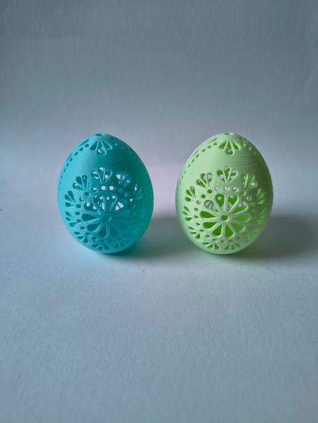 Velkonočné dekoračné 3d vajíčka, 