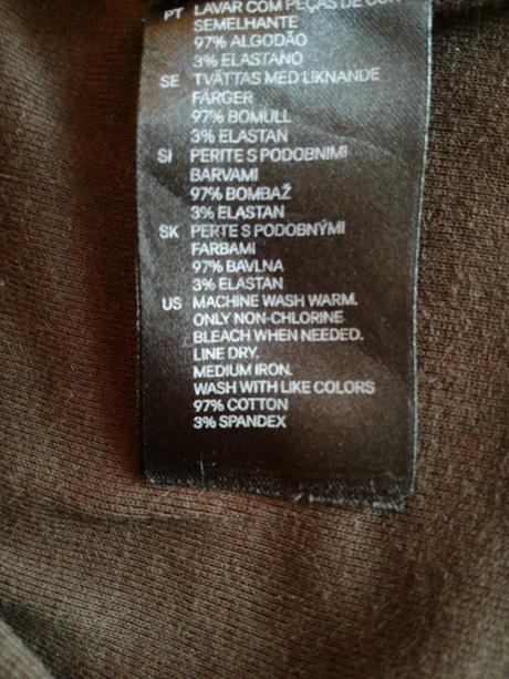 Dámske bavlnené  tričká l  a blúzka, h&m,l
