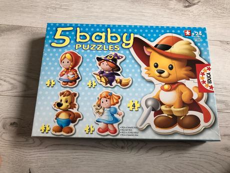 Puzzle rozprávkove postavy,