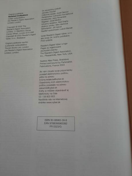 Kniha stratené civilizácie,