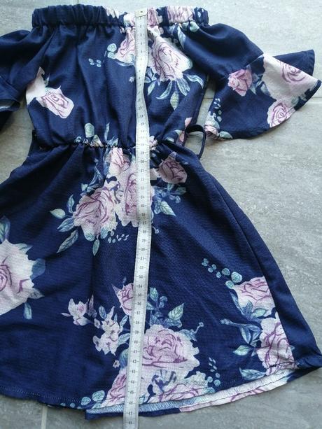 Kvetované ľahké šaty v86-92, 1r., 86