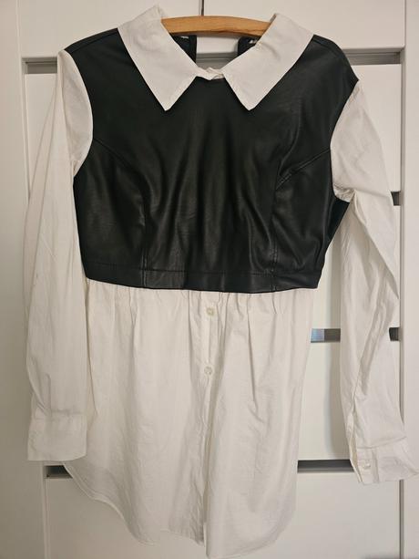 Predĺžená blúzka s kozenkovym vrchom, 