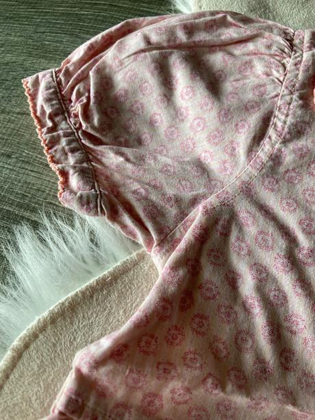 Ružové gombíkové šaty rl 4t, ralph lauren,104