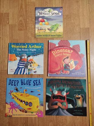 5x rozpravky, anglicke ilustrovane, 