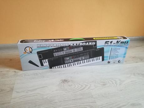 Detské klávesy /61 kláves/ s mikrofónom + usb, 