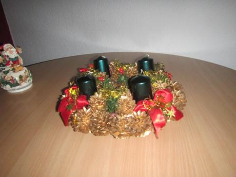 Adventny vianocny veniec ,