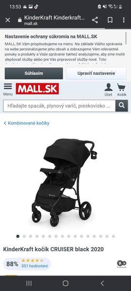 Kočík Kinderkraft Cruiser