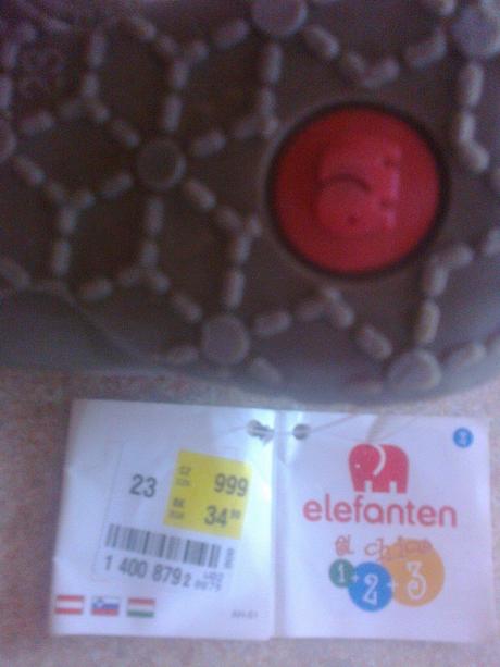 Detske kožené topanky elefanten, elefanten,23