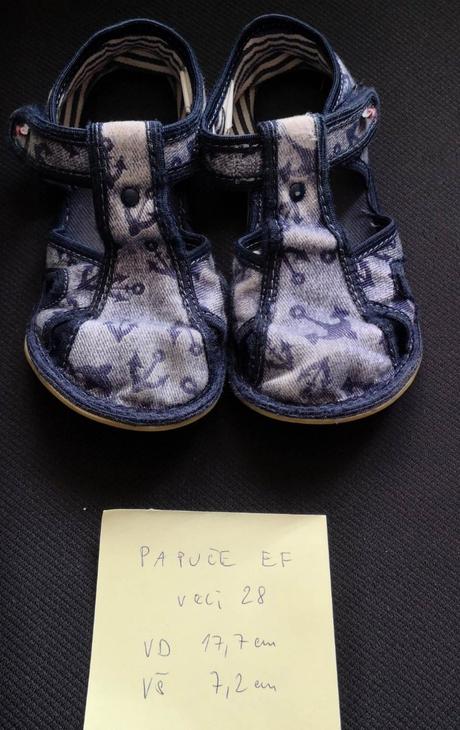 Barefoot papuče ef, 28