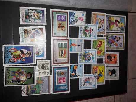 Album s filat. znamkami,