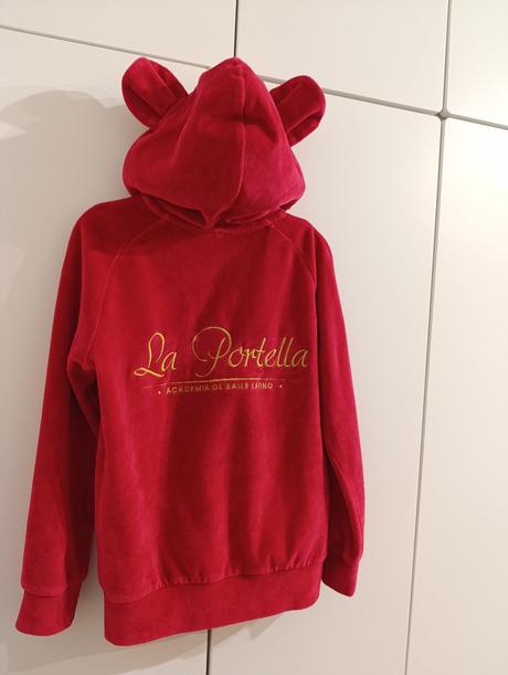 Dievčenská tanečná mikina la portella, veľ. 116, 116