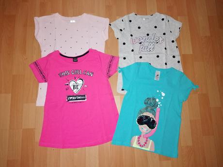 Tričká 134 /140, c&a,134