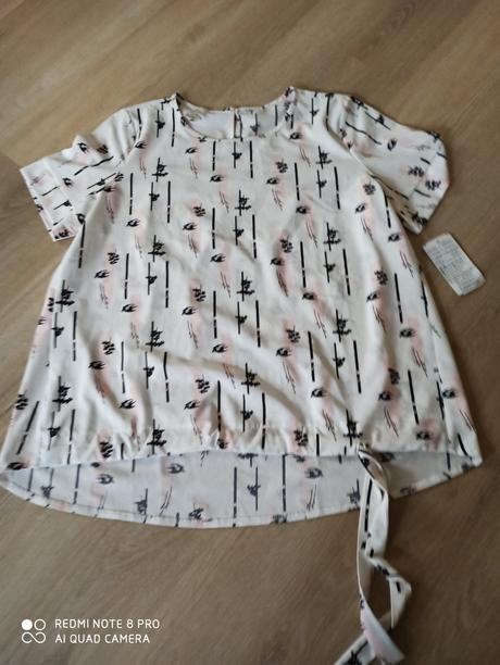 Dámske tričko s viazanim, 40