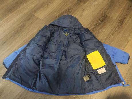 Modrá zimná bunda h&m, h&m,122