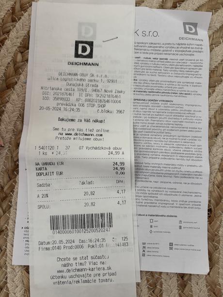 Sandalky kvietkove, deichmann,37