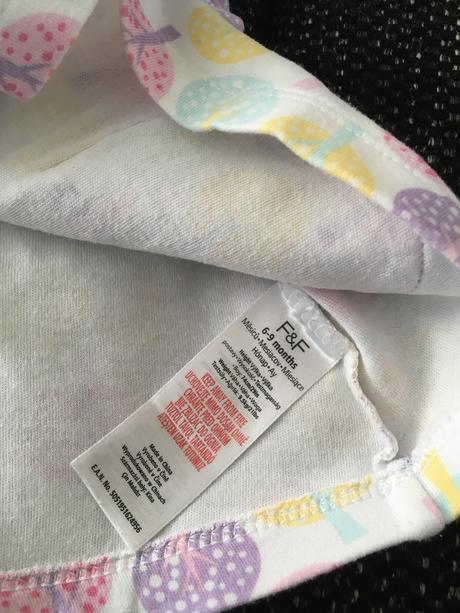 Krásna farebná tunika, tričko 68/74, f&f,74