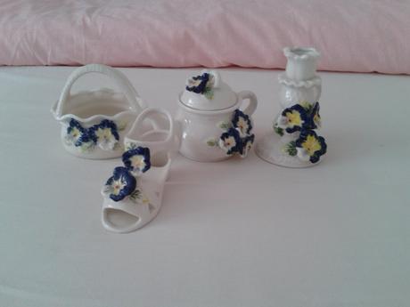 Dekorácie sošky - 3 ks - cena spolu, 