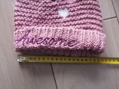 Zimná čiapka so srdiečkami, 122