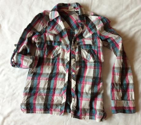 Letná bavlnená koseľa zn. h&m v. 128/134, h&m,128