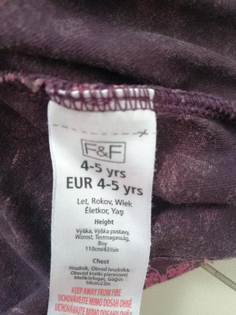 Dievčenské šaty, f&f,110