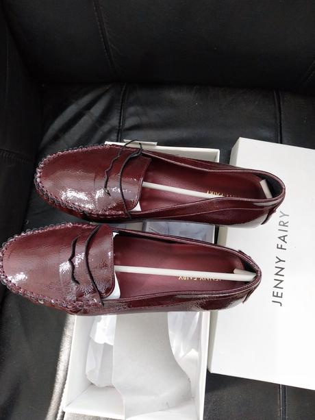 Burgundy topánky veľ.38, 38