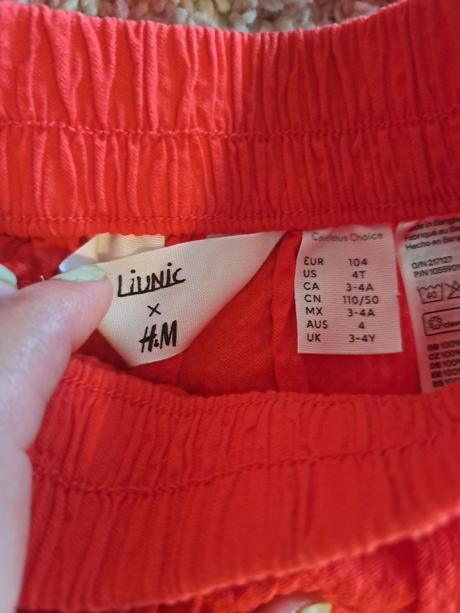 Letná súprava hm, h&m,104