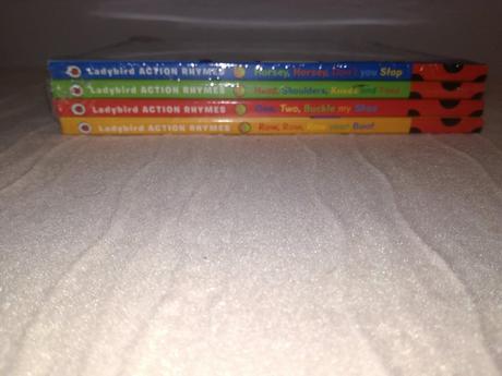 Ladybird action rhymes x 4,