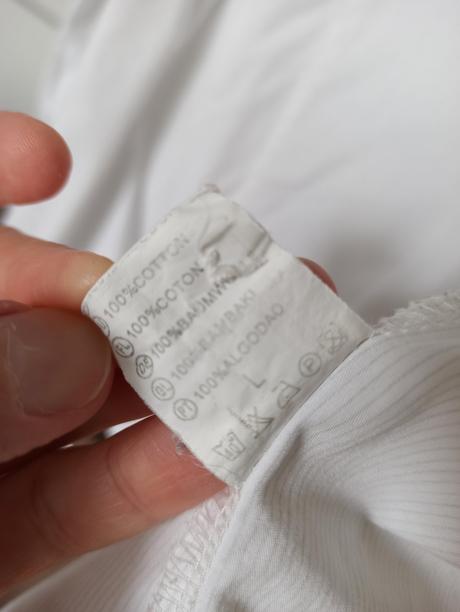 Košeľa - blúzka s jemným pásikom, l