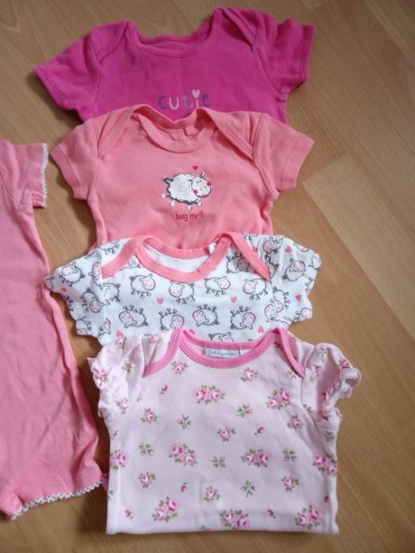 4x body a 2 overalíky 3-6 mes., lupilu,68