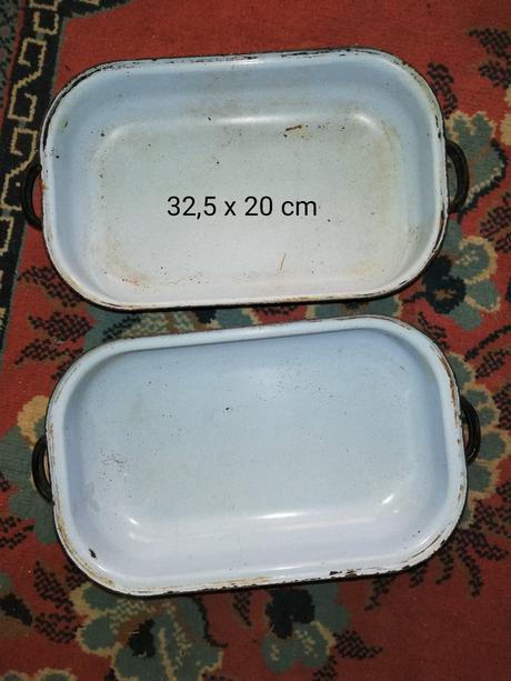 Retro smaltované pekáče, 