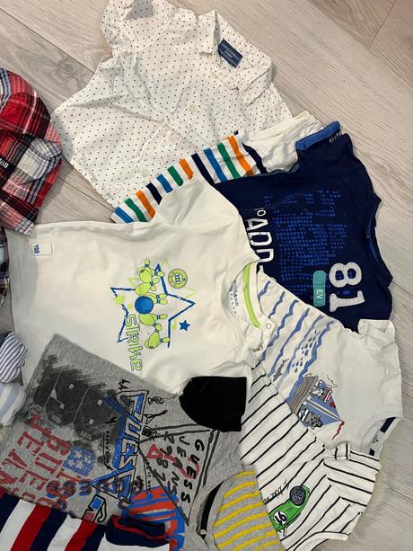 Mix značkového oblečenia leto 80-86, 86–98