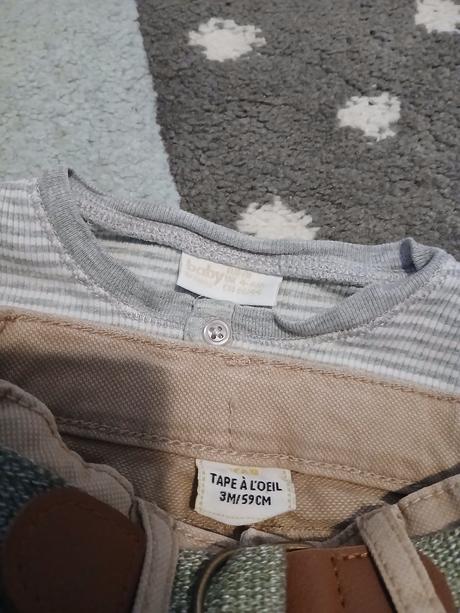 Spolocensky set 68 - nohavice, body, lindex,68