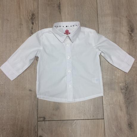 Košeľa biela chlapčenská c&a č.74, 6-9m, c&a,74