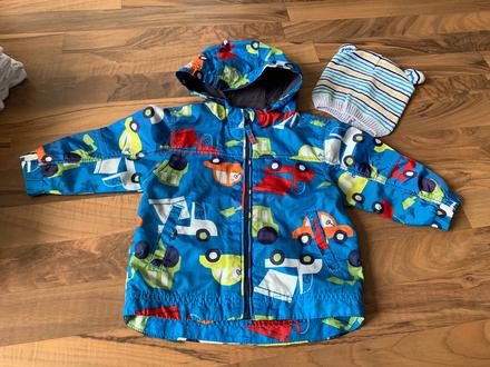 Autickova bundicka+ciapka, next,80