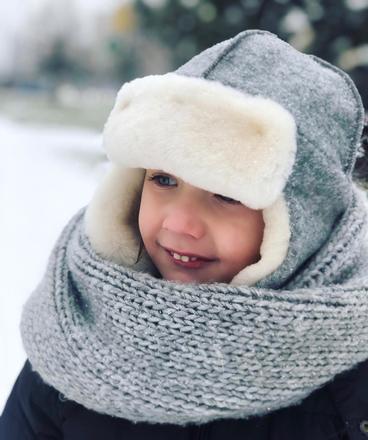 Ugg set, čiapka a rukavice, 116