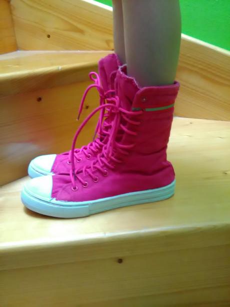 Platené členkové vysoké tenisky, 38