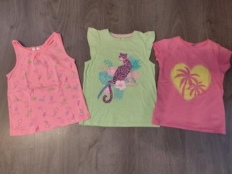 Mix detských tričiek, 104–116