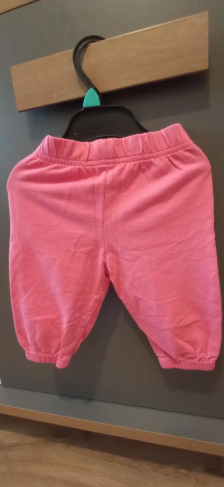 Ružové nohavice pre bábätko 62 (3-6m), 62
