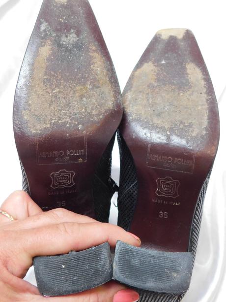 Armando pollini luxusne kotnikove čižmy, 35