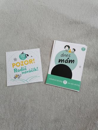 6x milníkové kartičky, 