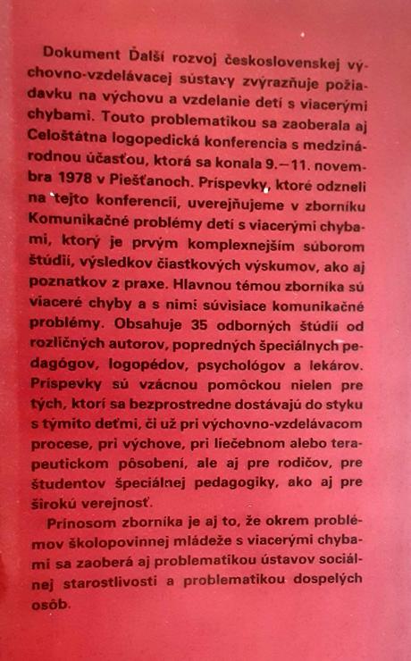 Komunikačné problémy detí a viacerými chybami,