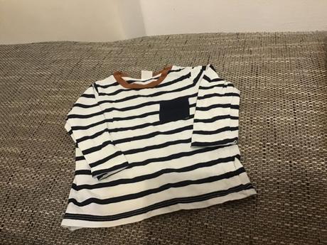 Tričko s dlhým rukávom, h&m,74