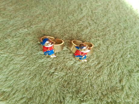 Retro bižutéria- prstene, príves 70-80- siate roky,