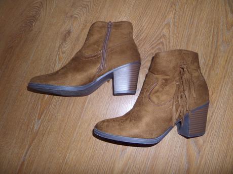 Kožené kotníčky, graceland,40