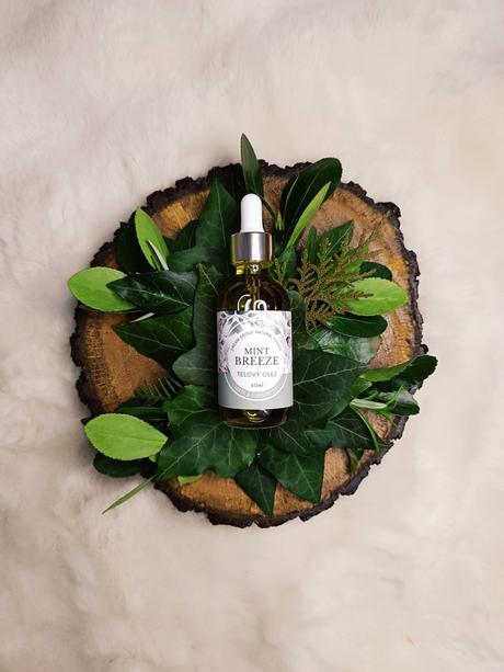 Luhovaný telový olej mäta a eukalyptus 50ml/60ml,