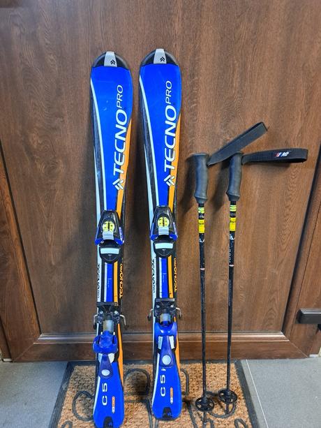 Lyžiarky a lyže, 100-109 cm