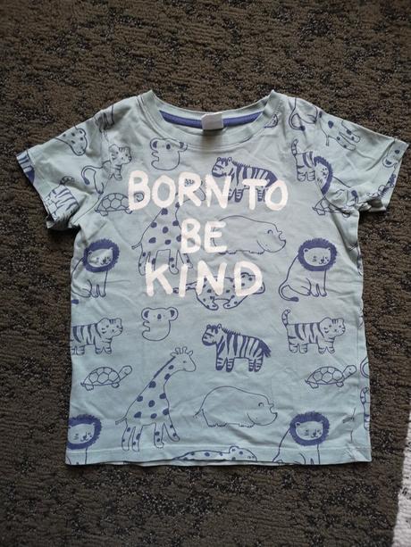 Tričko h&m - born to be kind, h&m,98