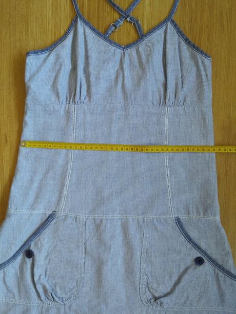 Letné bavlnené šaty 34/36, xs
