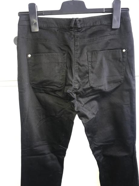 Čierne nohavice, h&m,36